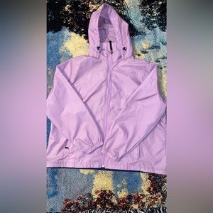 Purple L.L. Bean Rain Jacket